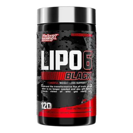 چربی سوز لیپوسیکس 6 بلک ناترکس 120 عدد