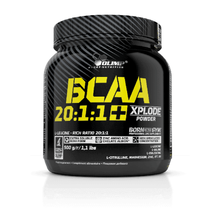 بی سی ای ای 20:1:1 اکسپلود الیمپ 500 گرم BCAA 20:1:1 Xplode Olimp